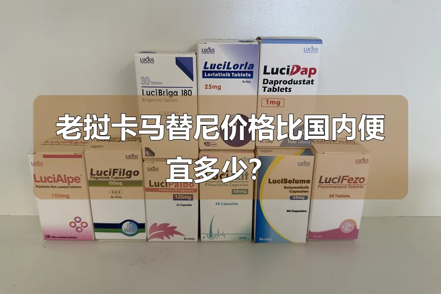 老挝卡马替尼价格比国内便宜多少？
